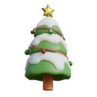 christmas tree on transparent background png