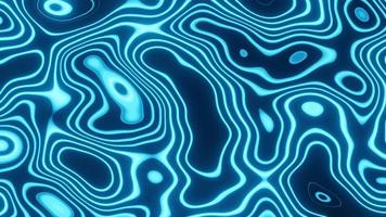 Seamless glowing abstract background. shining wavy objects huddled together. psychedelic blue waves. video