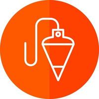 Plumb Bob Vector Icon Design