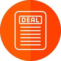 Deal Vector Icon Design