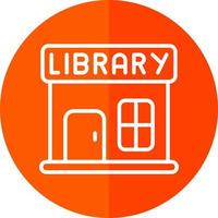 Library Vector Icon Design