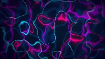 Neon Lines Abstract Animation Background video