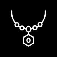 diseño de icono de vector de collar