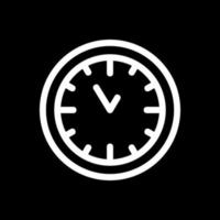 diseño de icono de vector de reloj de pared