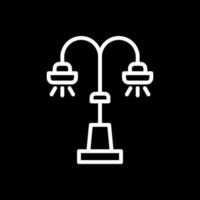 Street Lamp Vector Icon Design