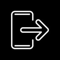 Exit Vector Icon Design