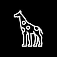 Giraffe Vector Icon Design