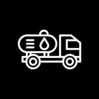 Oil Tanker Vector Icon Design