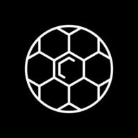 diseño de icono de vector de fútbol