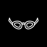 Swimming Glasses Vector Icon Design