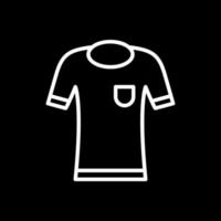 diseño de icono de vector de camiseta de fútbol