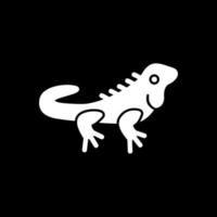 diseño de icono de vector de iguana