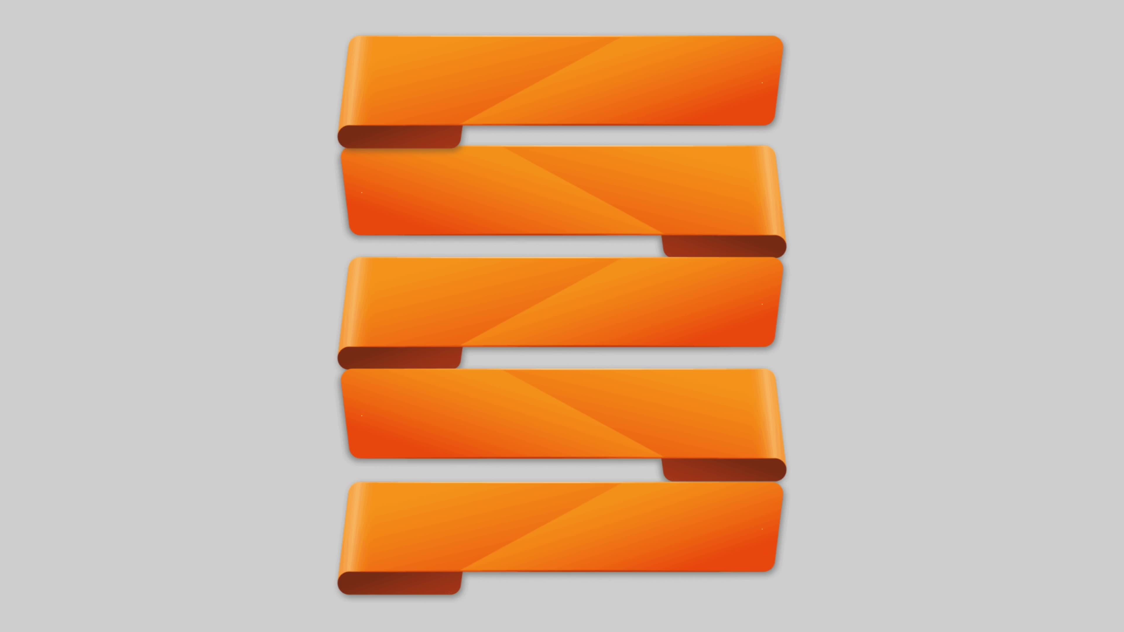 Animation Orange Space Bar 5 Step For Infographic Timeline Template On animation-orange-space-bar-5-step-for-infographic-timeline-template-on