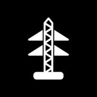 Electric Tower Vector Icon Design