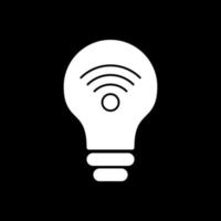 diseño de icono de vector de luz inteligente