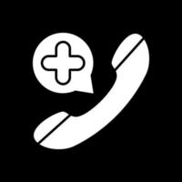 Emergency Call Vector Icon Design