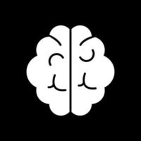 diseño de icono de vector de cerebro