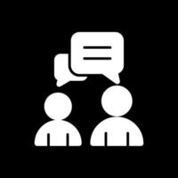 Conversation Vector Icon Design