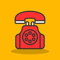 Telephone Vector Icon Design