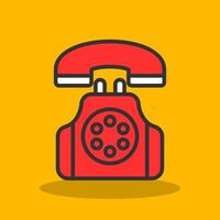 Telephone Vector Icon Design