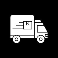 Delivery Truck Vector Icon Design