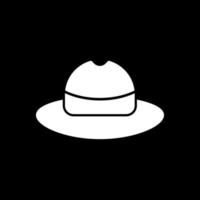 diseño de icono de vector de sombrero