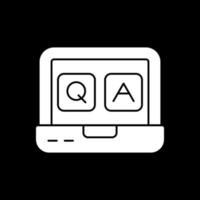 QA Vector Icon Design