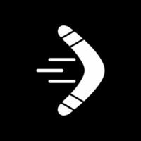 Boomerang Vector Icon Design