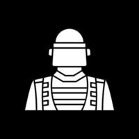 diseño de icono de vector de soldado