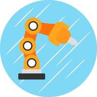 Robotic Arm Vector Icon Design