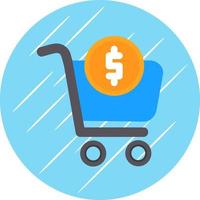 diseño de icono de vector de compra en línea