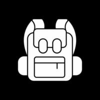 Backpack Vector Icon Design