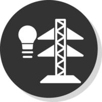 Electricity Vector Icon Design