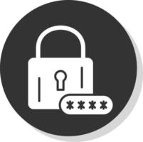 Password Vector Icon Design