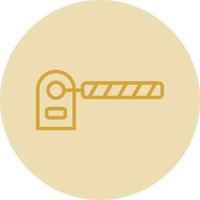 Barrier Vector Icon Design