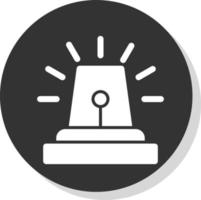 Security Alarm Vector Icon Design