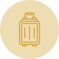 Luggage Vector Icon Design
