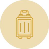 Luggage Vector Icon Design