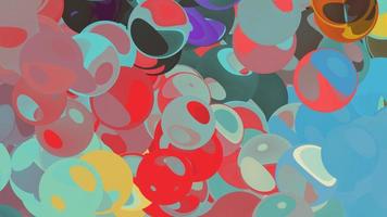 Bubble Playful Abstract Illustration Background photo