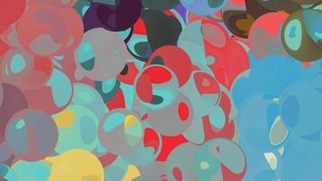 Bubble Playful Abstract Illustration Background photo