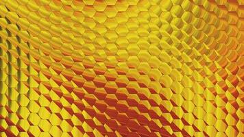 Geometric Colorful Hexagon Scale Abstract Glass Blur Background Wallpaper photo