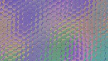 Geometric Colorful Hexagon Scale Abstract Glass Blur Background Wallpaper photo