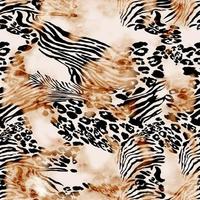 Seamless leopard pattern, leopard texture, animal skin. photo