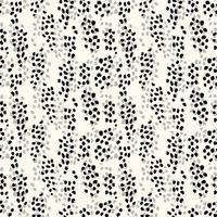 Seamless hand draw polka dots pattern. photo