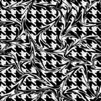 Seamless illustration geometric ornament pattern. photo