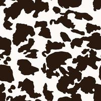 Seamless illustration cow pattern. photo