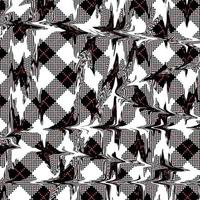 Seamless geometric textile print. photo