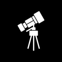 diseño de icono de vector de telescopio