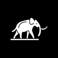 diseño de icono de vector de mamut