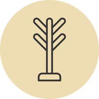 Coat Rack Vector Icon Design